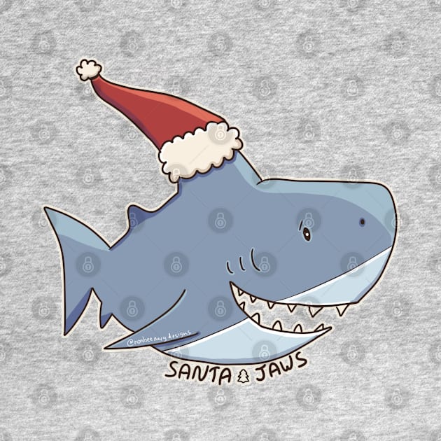 Santa Jaws by nonbeenarydesigns